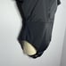 Andie The Augusta One Piece Black Snap-front Swimsuit