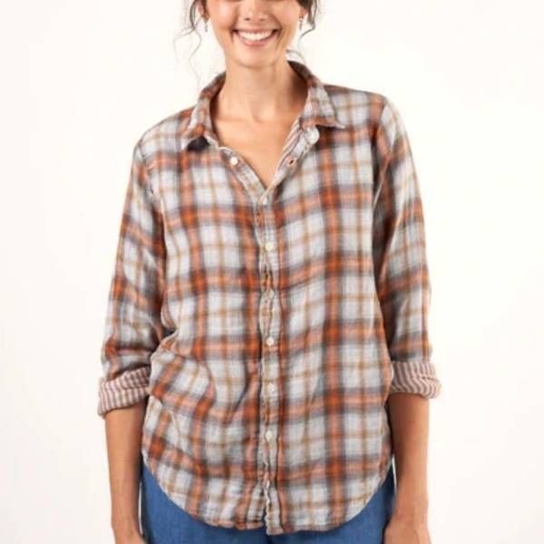 CP Shades Romy Flannel Plaid sz XL