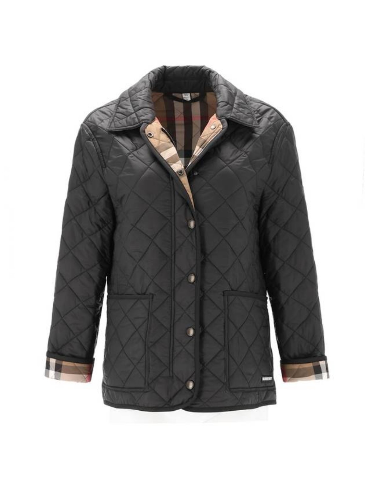 【BURBERRY】DALRY JACKET Burberry Dalry Diamond Quilted Jacket – Overstock