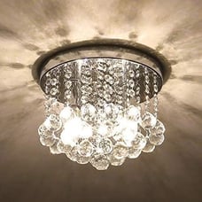 2 Light Mini Chandelier Crystal Light