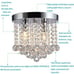 2 Light Mini Chandelier Crystal Light