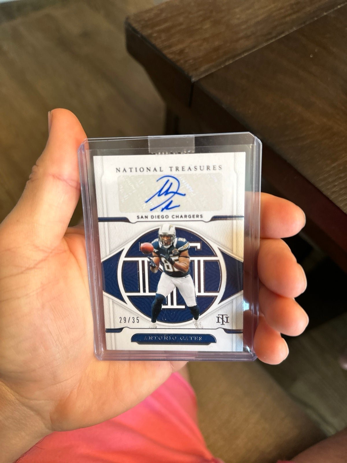 2021 Antonio Gates National treasures Auto 29/35