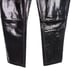 BLDWN Pants Womens 25 Black Vinyl Parker High Rise Button Fly Patent Leather