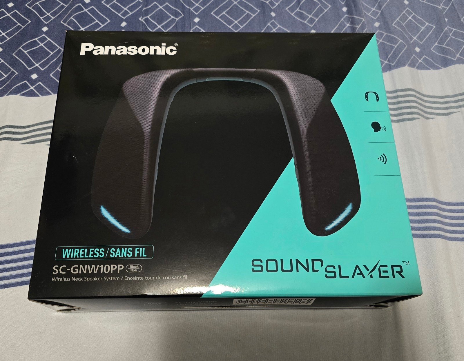 Panasonic SoundSlayer™ Wireless Wearable Gaming Speaker System