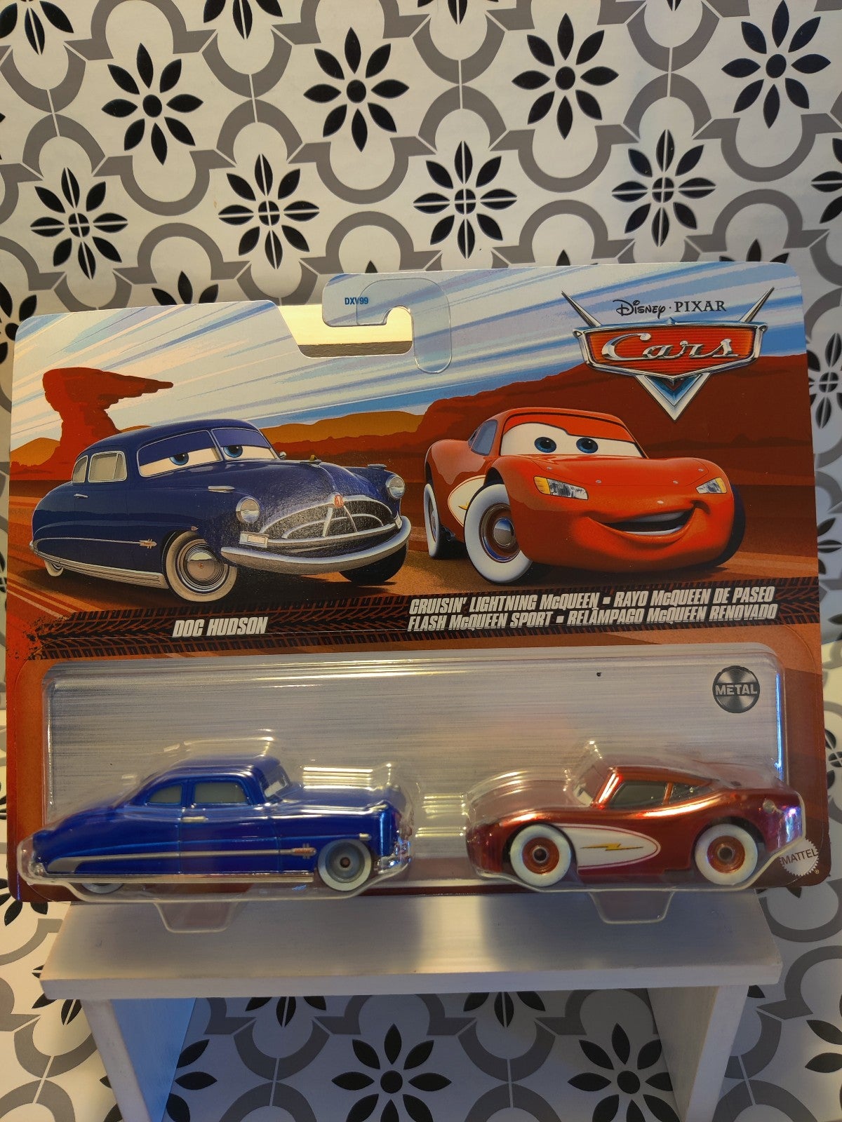 Disney Pixar Cars 2 Pack Doc Hudson & McQueen Disney Pixar Cars 2 Pack Doc Hudson & McQueen