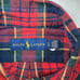Polo Ralph Lauren Red Scotch Plaid Pony Logo Long Sleeve Button Down Shirt Men L