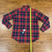 Polo Ralph Lauren Red Scotch Plaid Pony Logo Long Sleeve Button Down Shirt Men L
