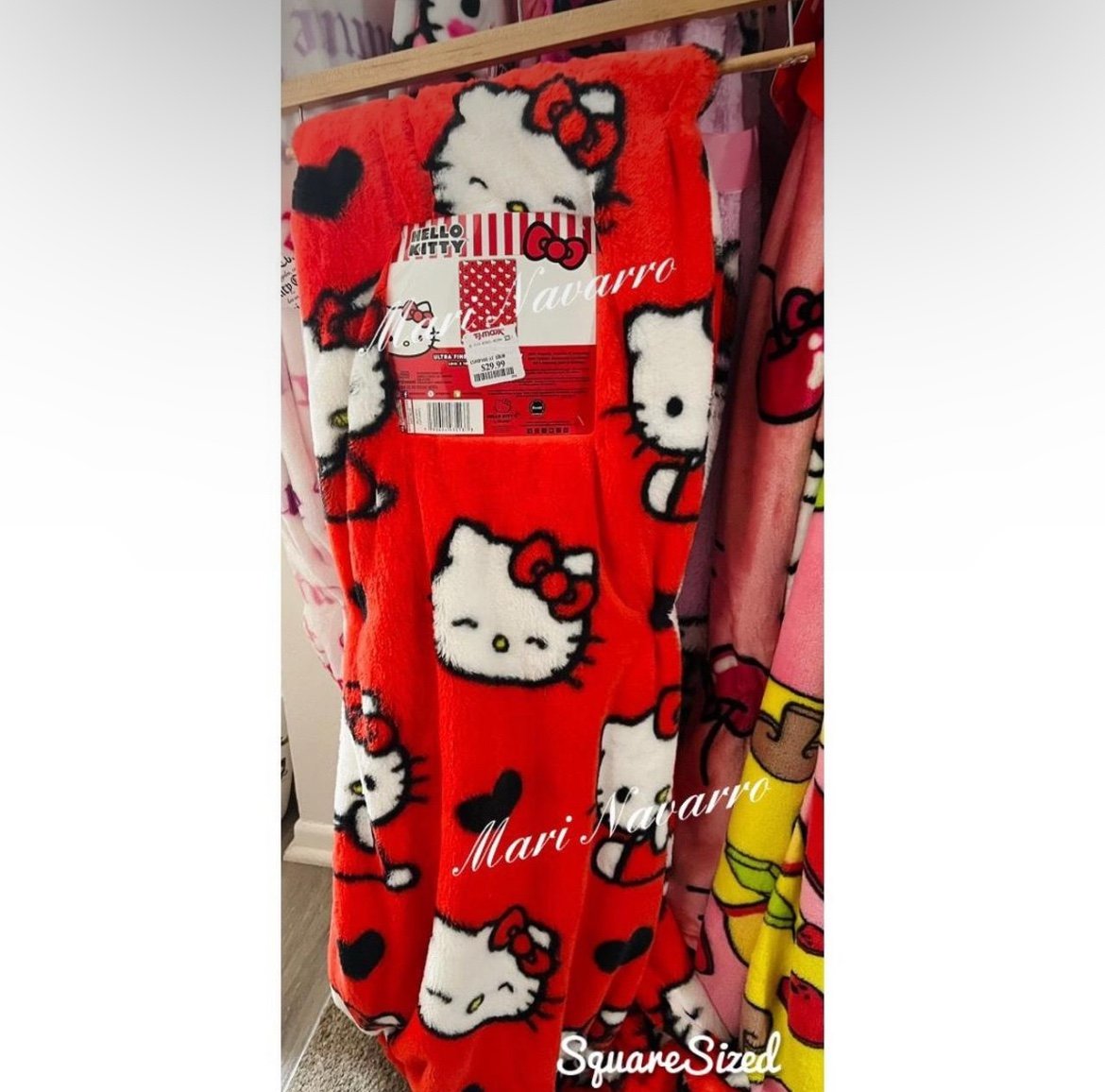 Hello kitty Faux fur blanket