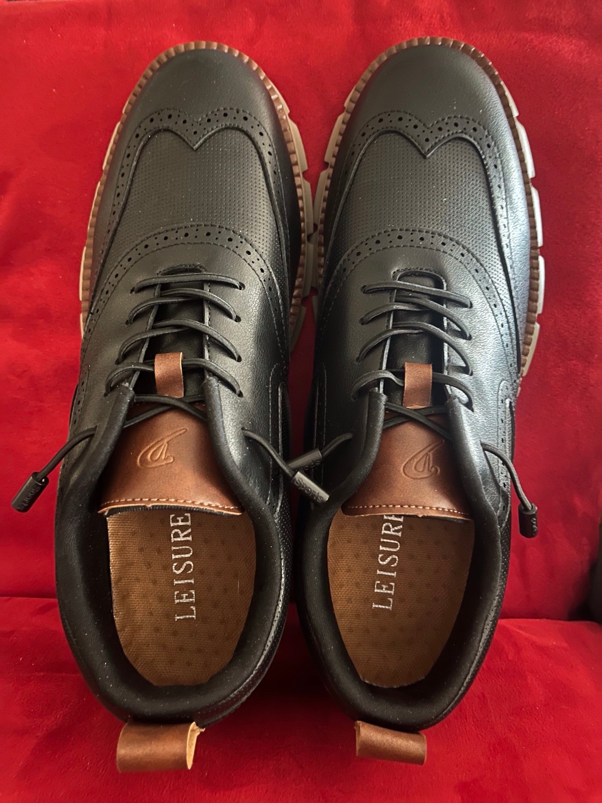 Men’s Vegan Leather Shoes Size 11 1/2