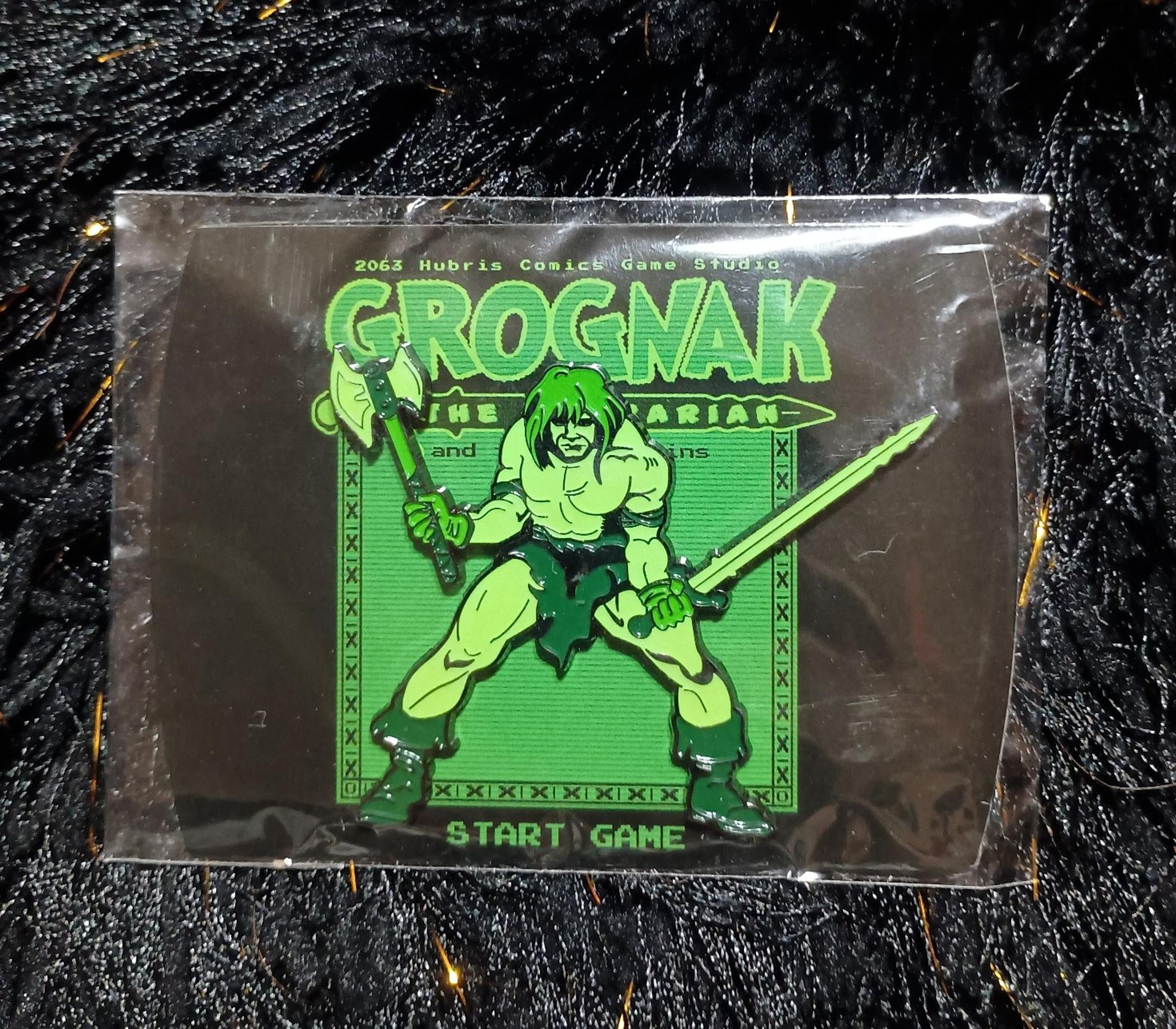 Grognak Glow in the Dark Collector Pin YR 2022