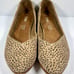 TOMS - JUTTI Suede Leopard Print Flats Size 6