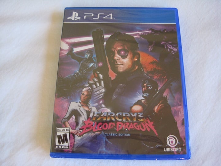 PS4: Far Cry 3 Blood Dragon Classic Edition (Limited Run Games) NEW Sealed