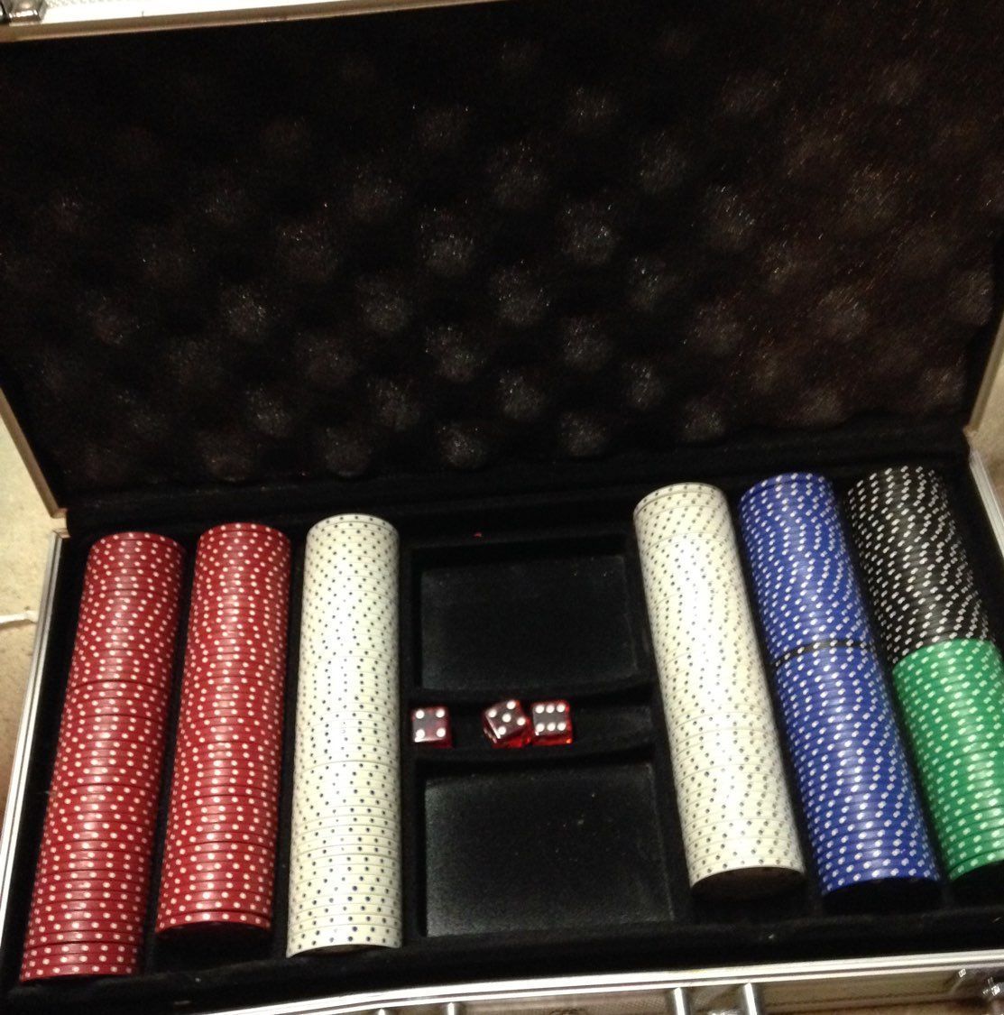 Casino Case Of poker Chips
