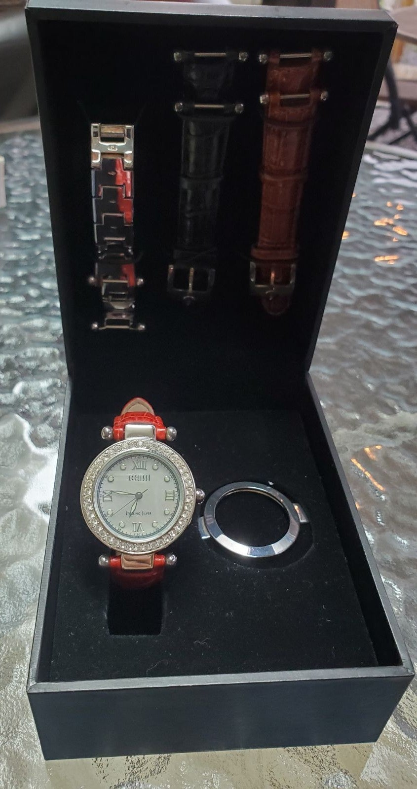 Ecclissi Sterling silver watch