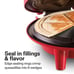 Hamilton Beach Quesadilla Maker, 8 Round, Red, New-In-Original Packaging