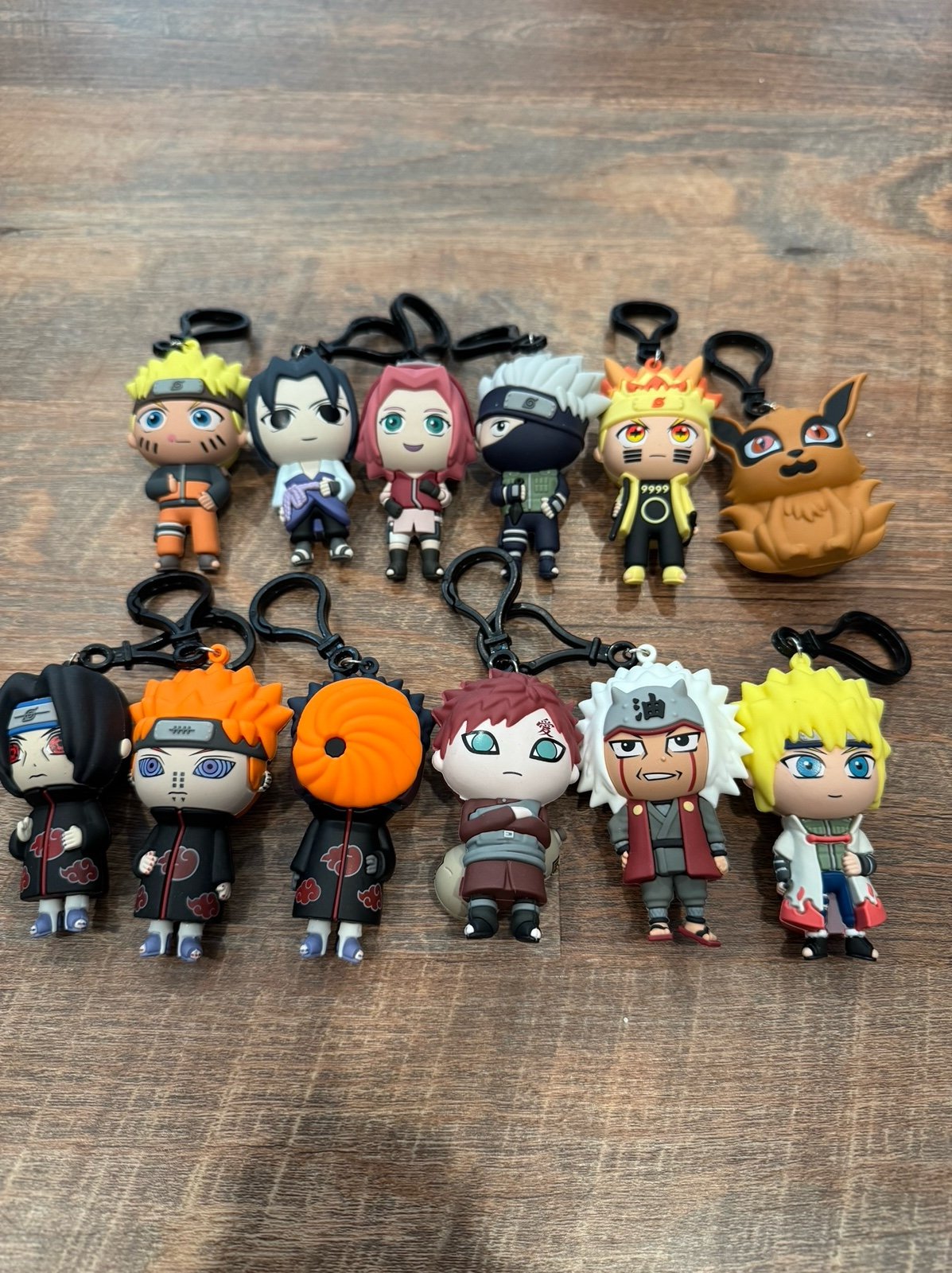 Naruto Shippuden Hangers Blind Bag Complete Set