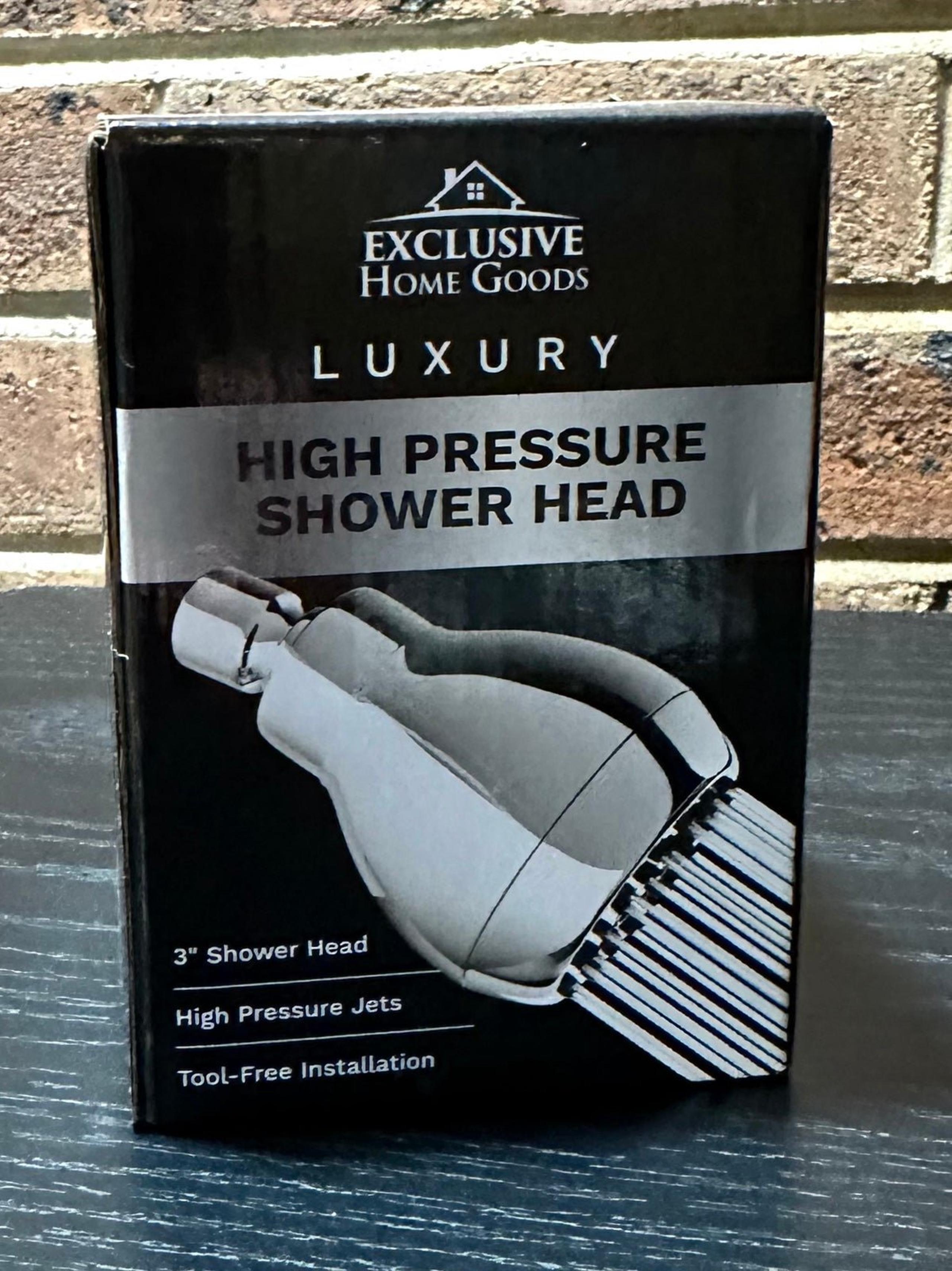 Luxury High Pressure Shower Head NEW
