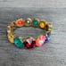 Handcrafted bracelet with Swarovski crystal