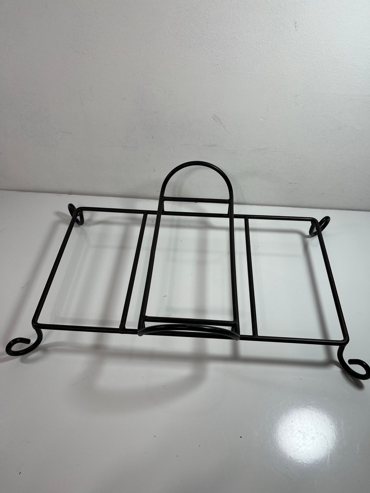 Signature Sorrento Metal Tray Stand For Three 11”x6” Rectangle Trays