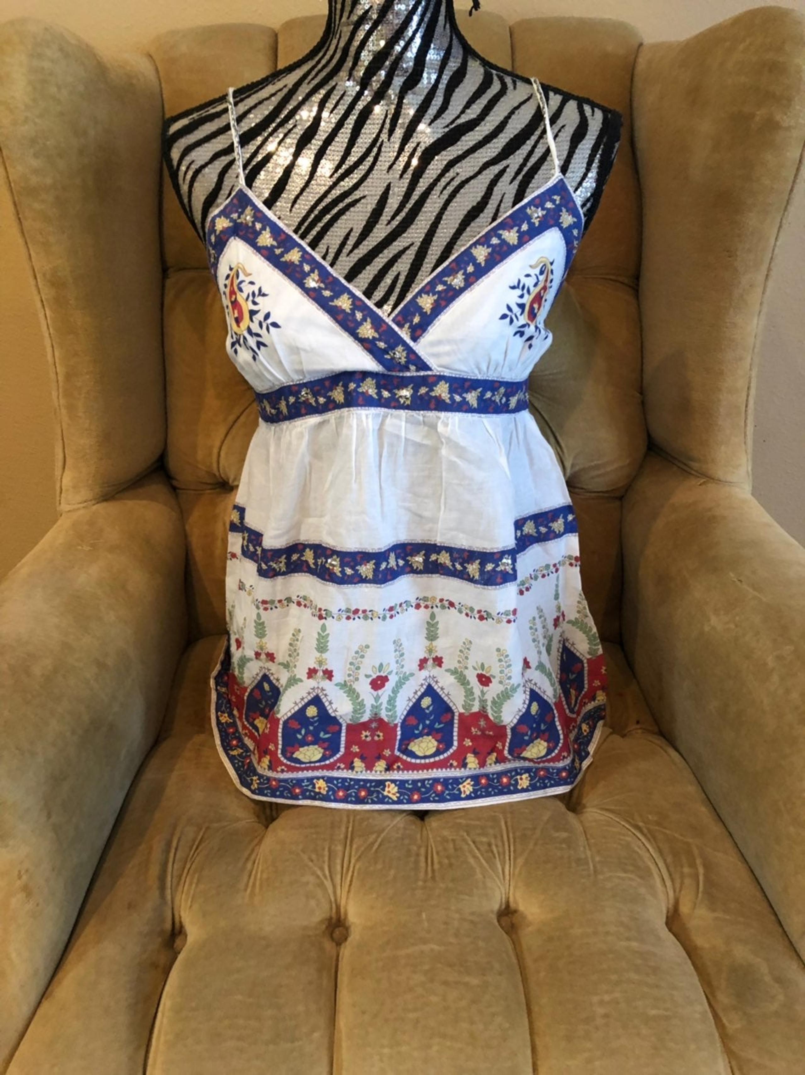 boho Style American Rag Tank Top Small