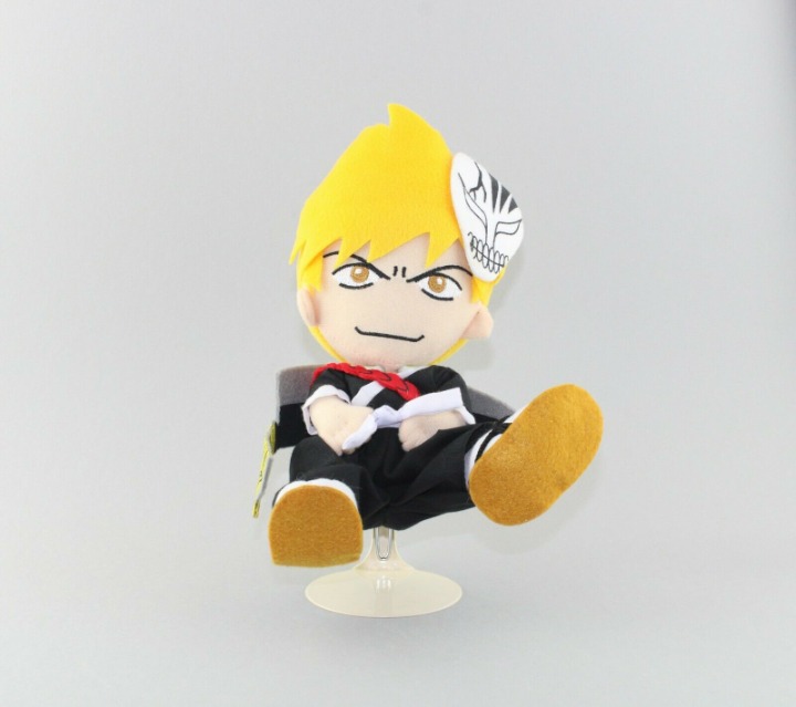 Bleach Ichigo Kurosaki Hollow Mask Window Hanging Plush Stuffed Toy