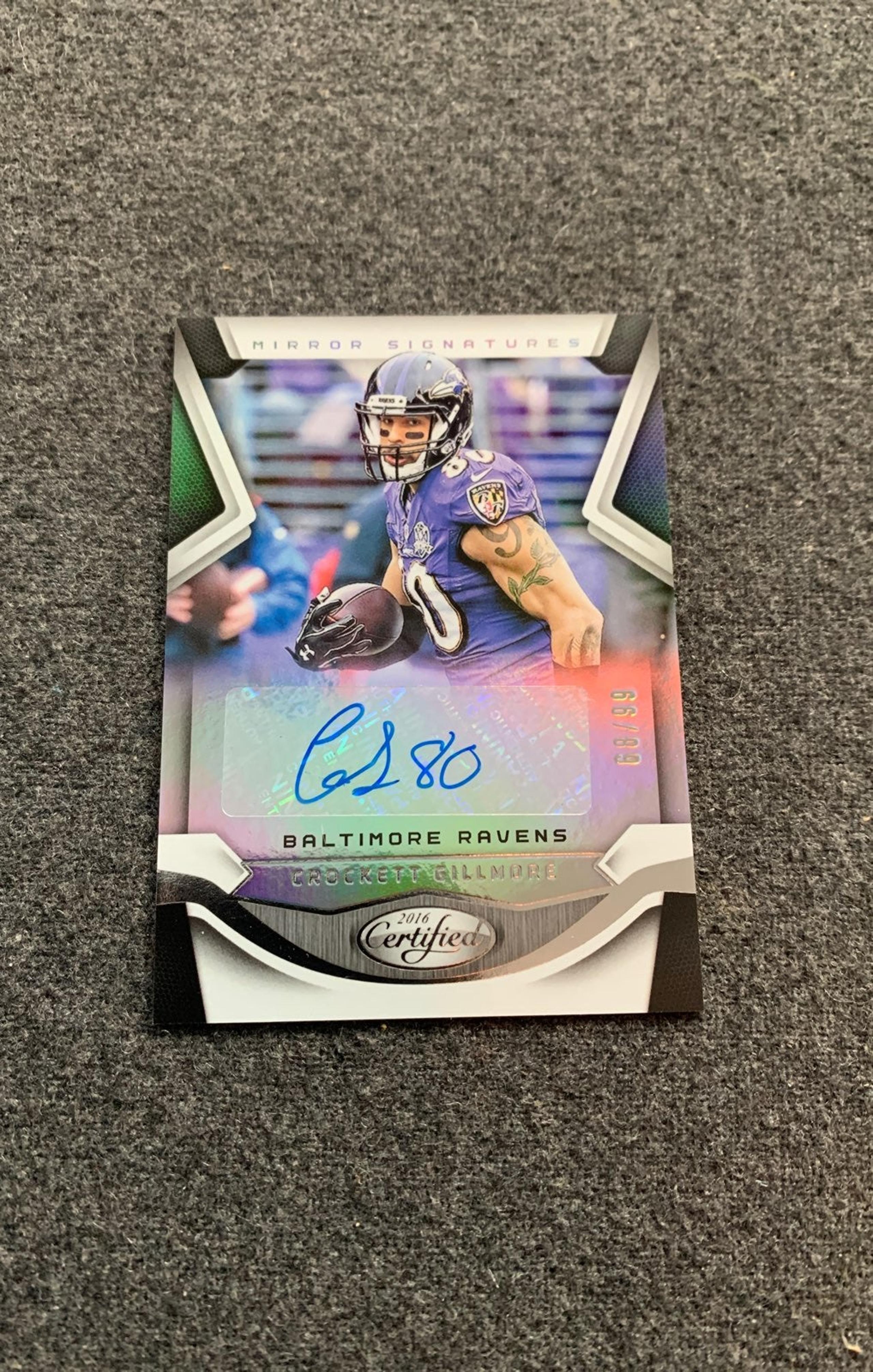 68/99 Crockett Gillmore Autograph Card