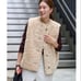 FRAMeWORK Faux Fur Vest Beige