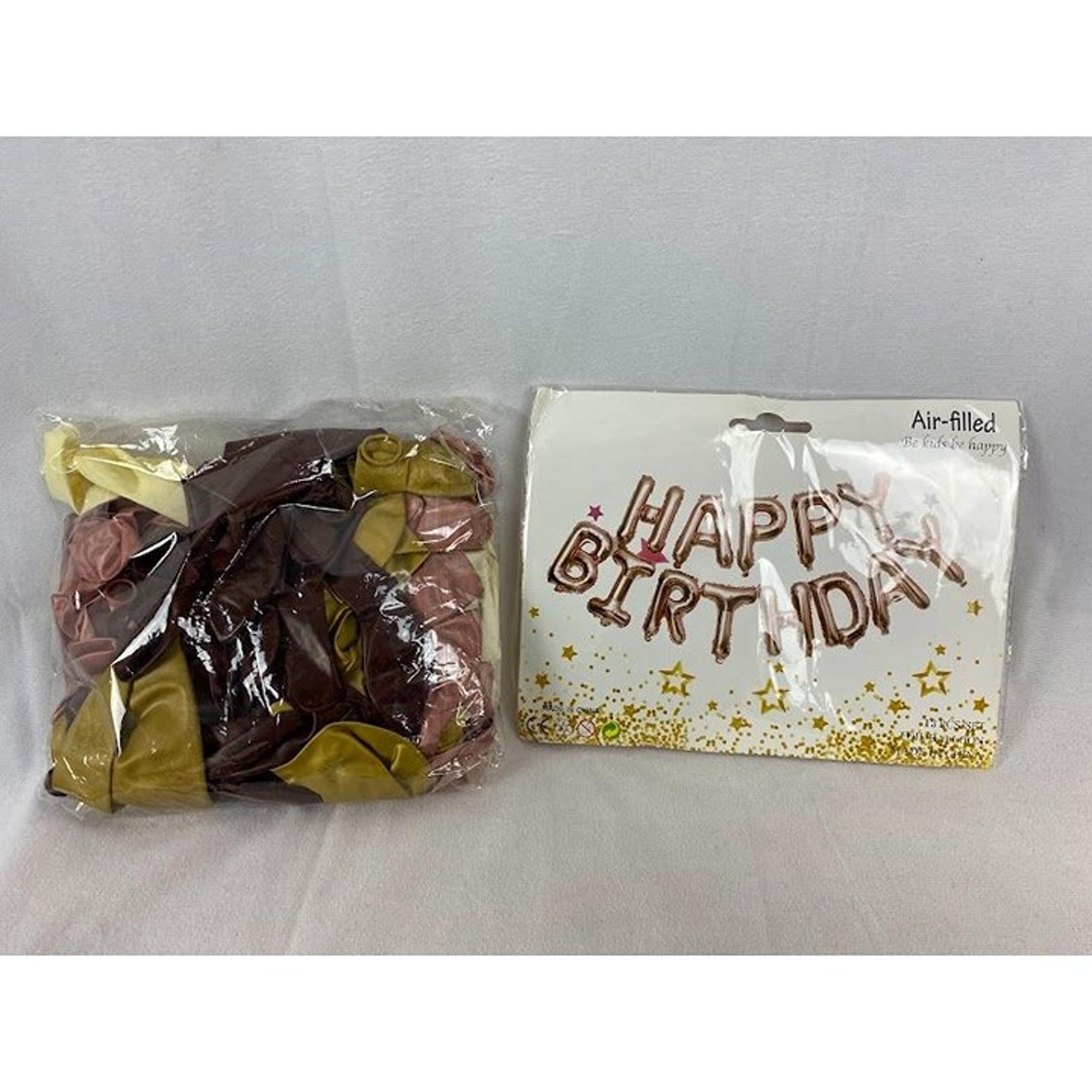 Happy Birthday Party Balloon Pack Decorations New.