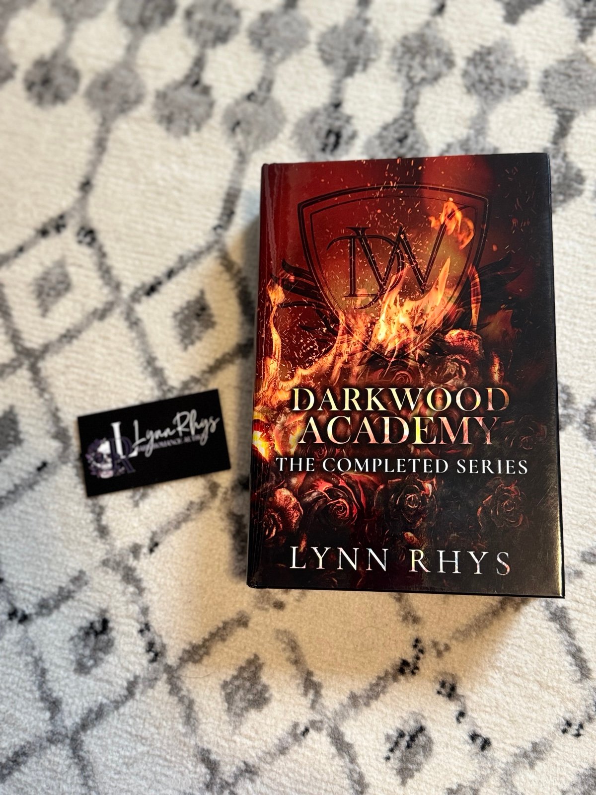 Hardcover Signed Special Edition of Darkeood Academy by Lynn Rhys