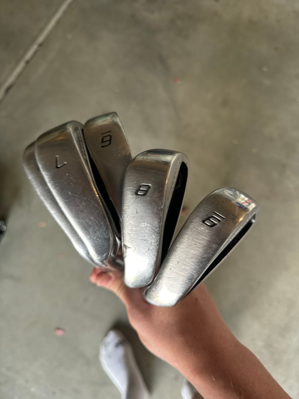 Top flite stainless irons