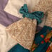 Girl toddler size 2T fall pumpkin dress. Homemade by small shop Tyler Lane cloth