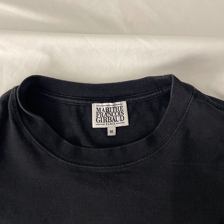 ★Marithe + Francois Girbaud★ CLASSIC LOGO TEE black MFG45C m4-600x837.jpg
