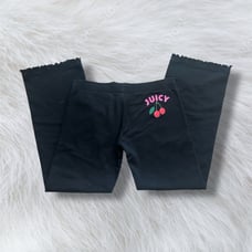 ✮ vintage y2k juicy couture cherry logo low rise sweatpants✮