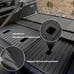CARESA Seat Back Covers Cargo Liner for 2022-2024 Jeep Grand Wagoneer Accessorie