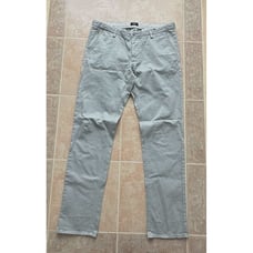 Worn twice! Hugo Boss Stretch Rice Slim Fit Gray Pants Men size 36R