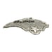 Nocona Bull Riding Rodeo Stars Western Belt Buckle Vintage Cowboy Silver Tone