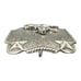 Nocona Bull Riding Rodeo Stars Western Belt Buckle Vintage Cowboy Silver Tone