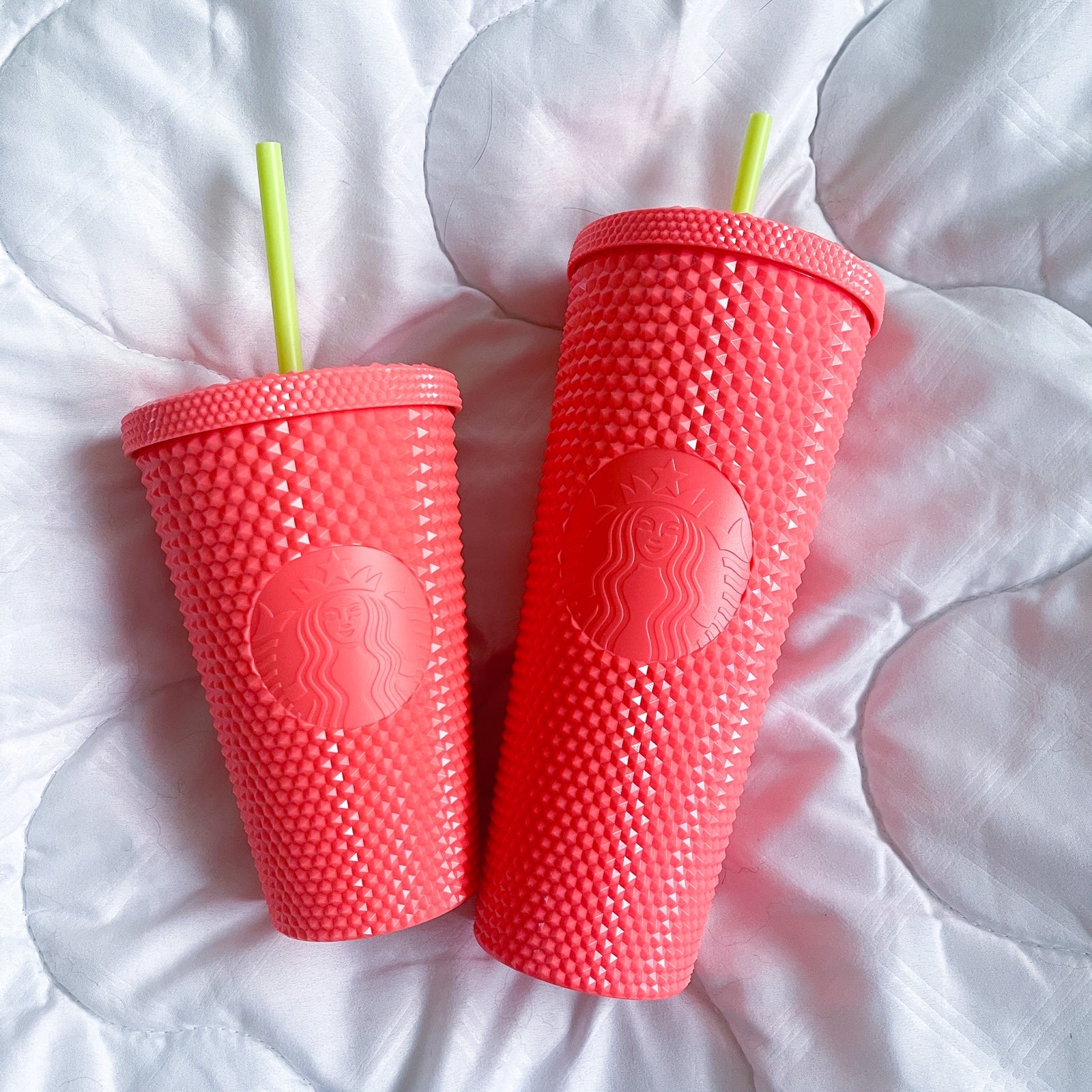 Starbucks Dragon Fruit Studded Tumbler Bundle NEW