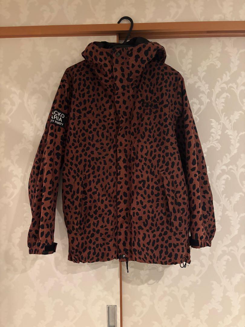 WACKO MARIA Leopard Print Mountain Parka
