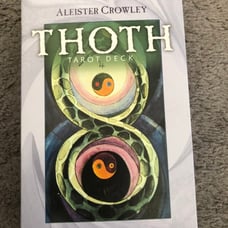 Thoth tarot three magus card including