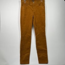 J.Crew Women's Corduroy Pants Tan Size 27T Tall NWT New! Burnt Orange MSRP 89 M