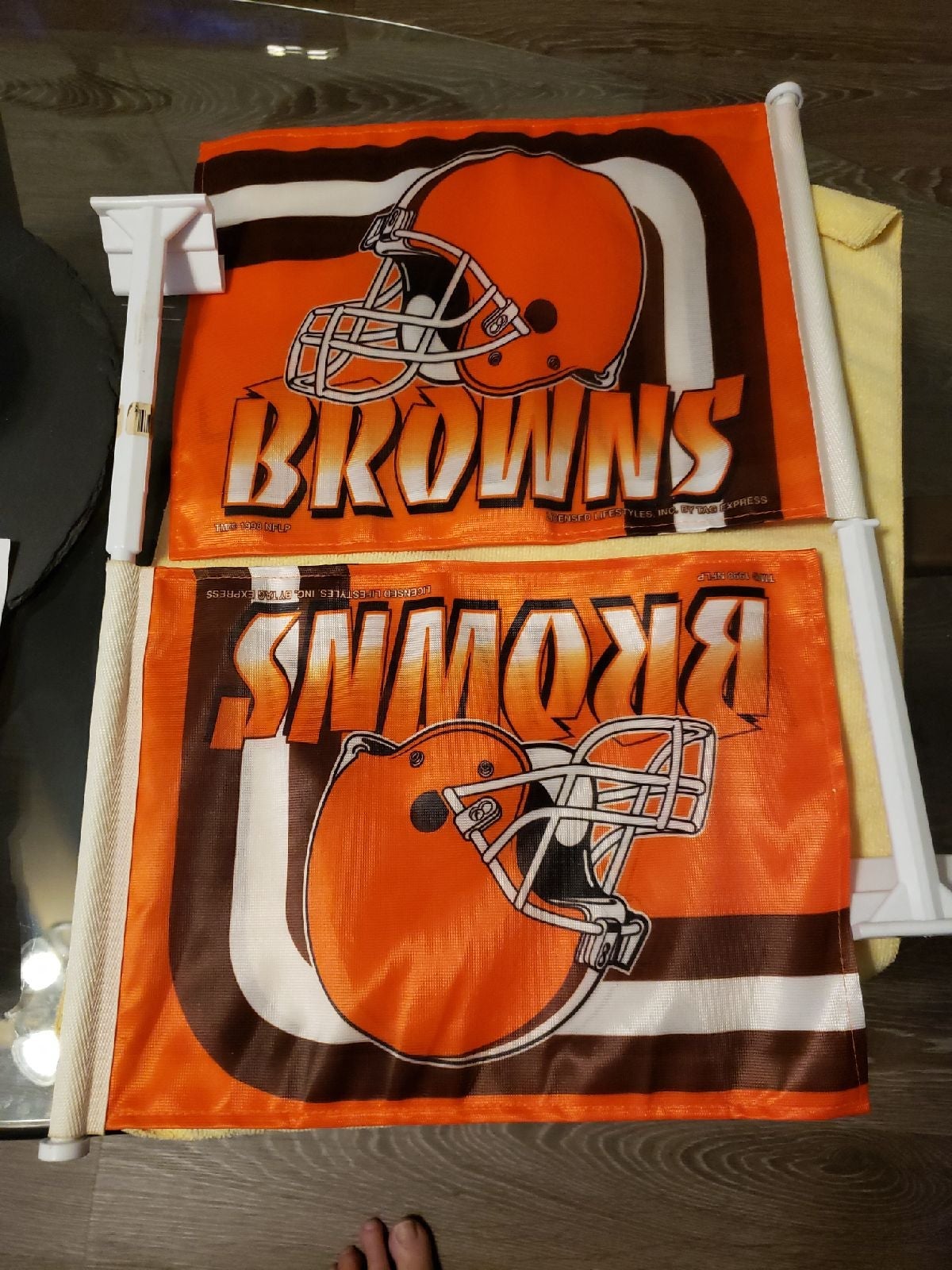 Cleveland Browns Car Flags