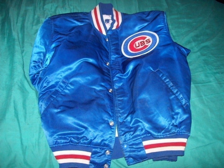 chicago cubs nylon Jacket L used
