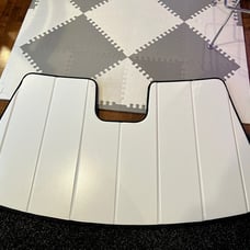 Porsche Panamera Windshield Sun Shade 970 OEM White UVS100