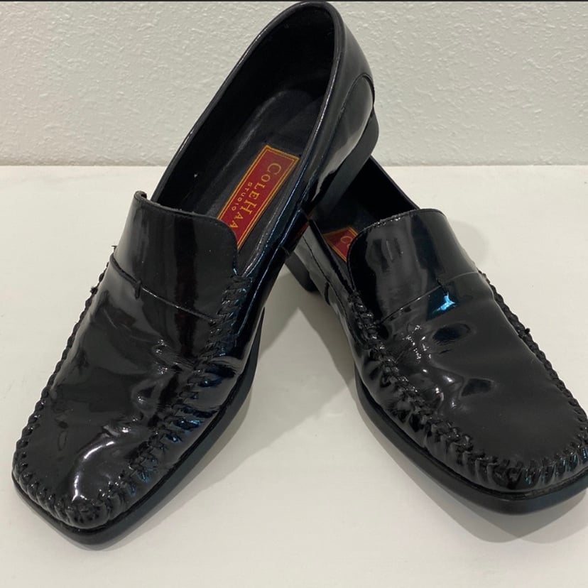 Cole Haan Black Patent Leather Loafers |Size 7.5