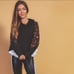 Beach Riot stella popover torte print white black hooded pullover jacket