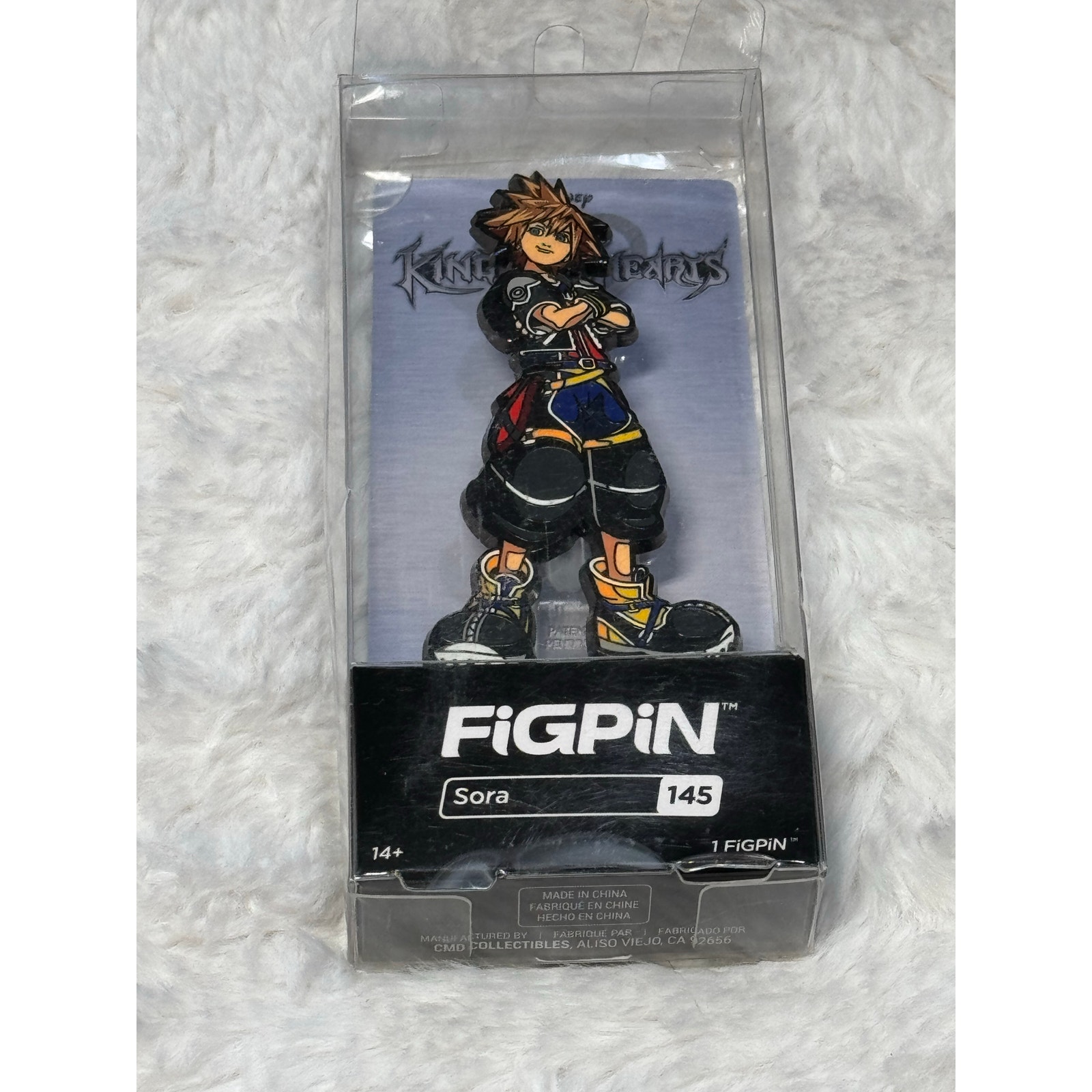 FIGPIN Sora #145 Kingdom Hearts Disney Rare Hard to Find NIP