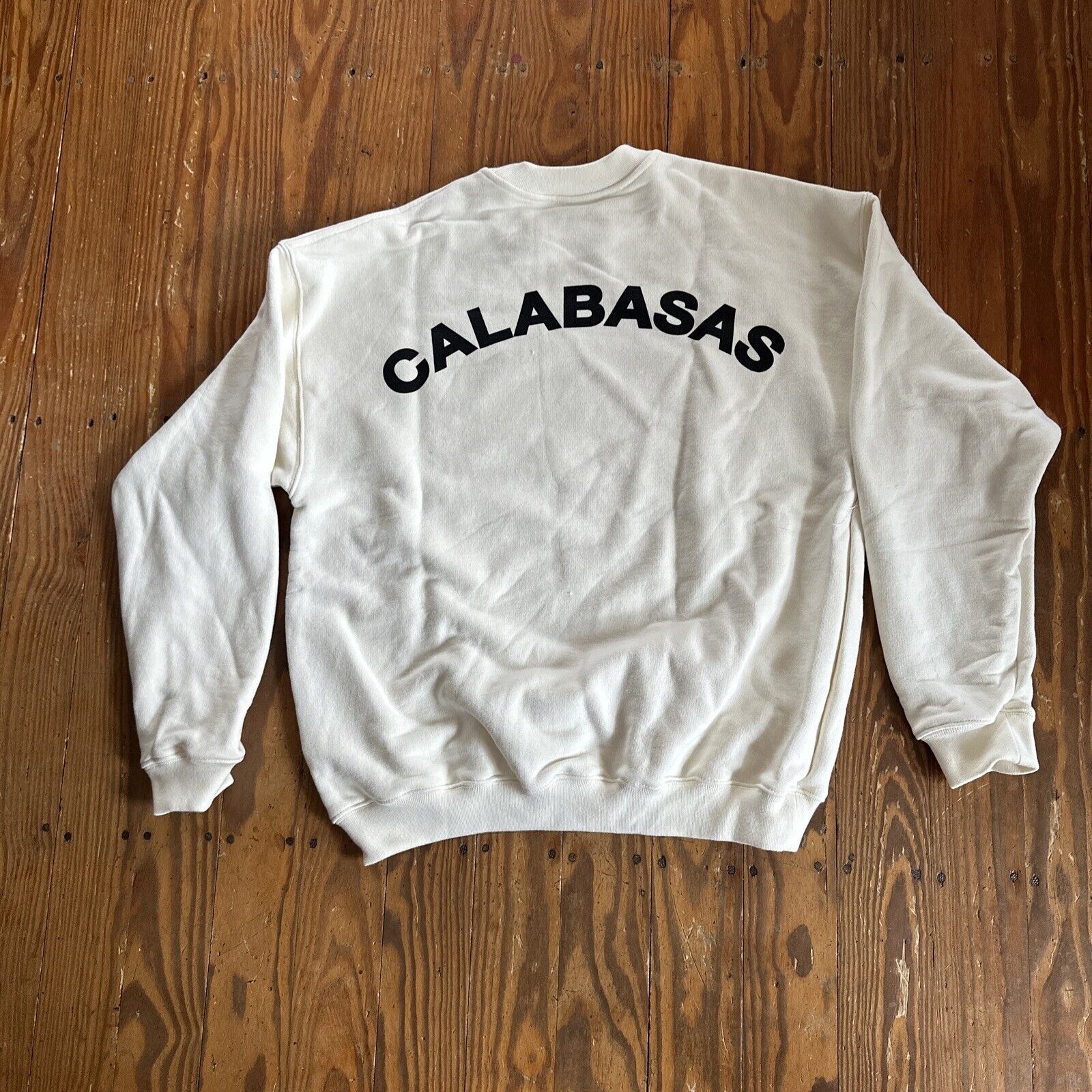 Yeezy Season 5 Sample Calabasas Crewneck Large Crest Logo Size Small