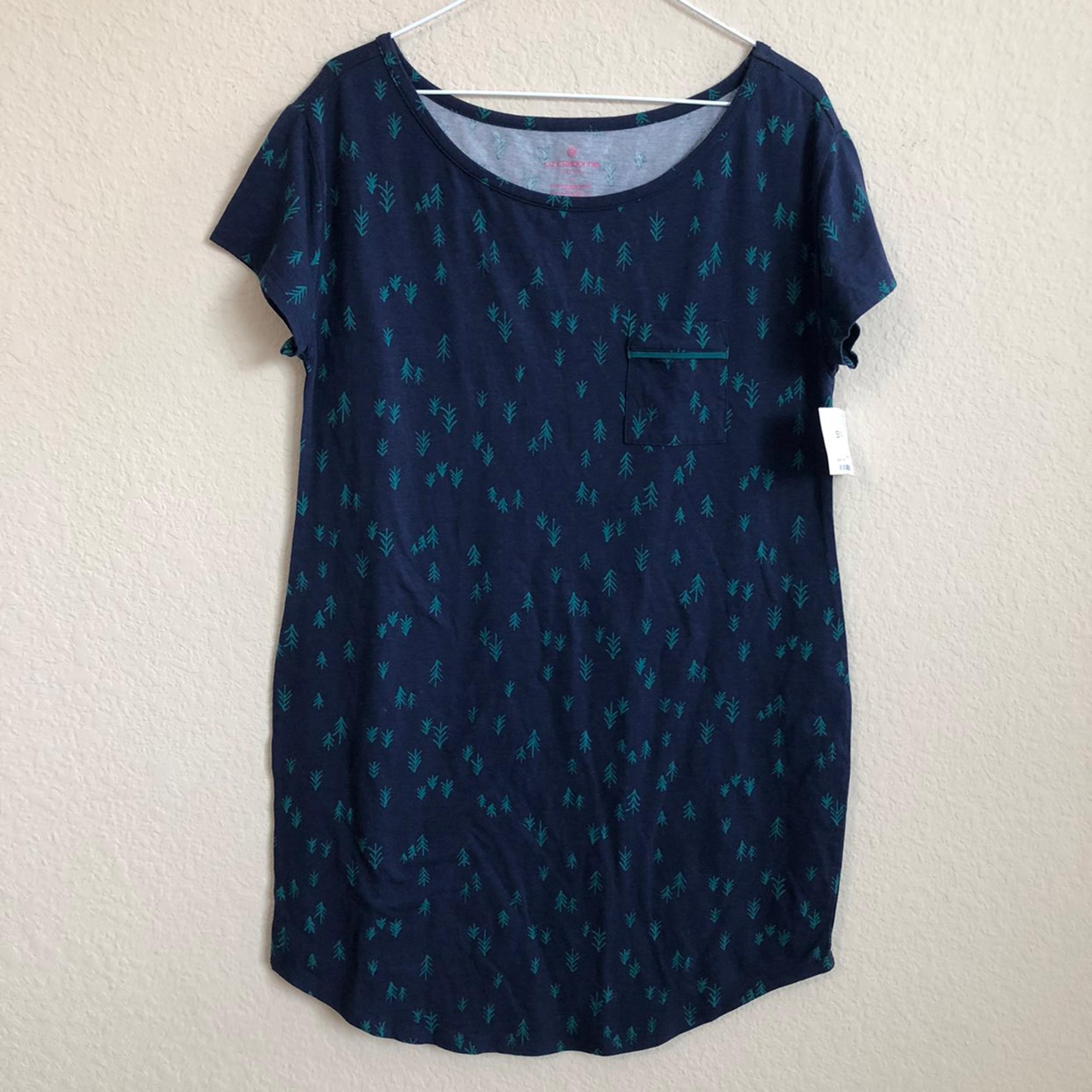 Liz Claiborne Nightgown Sleep Shirt