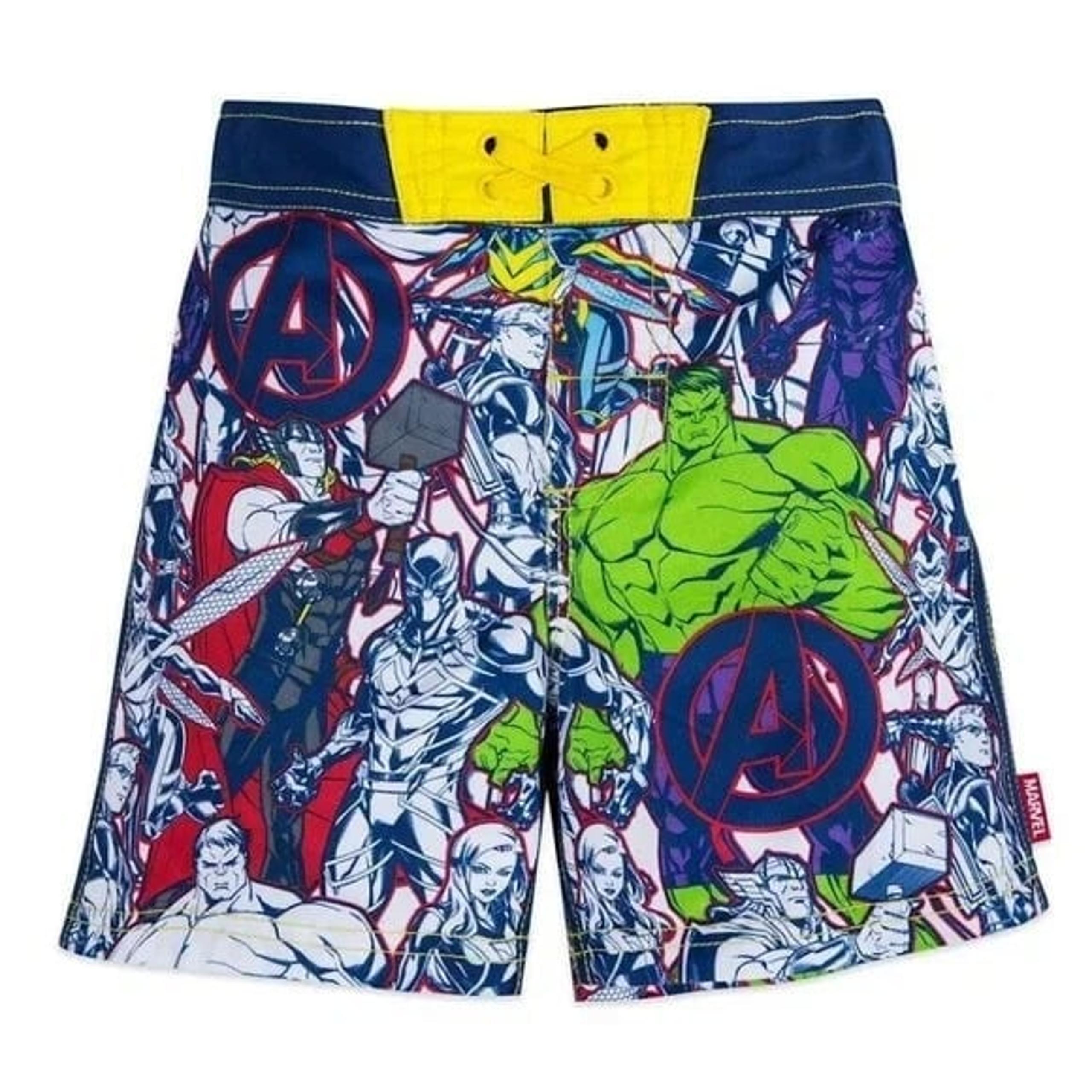 DISNEY SALE  Marvel Avengers Swim Trunks for Boys NWT Disney SIZE 7-8